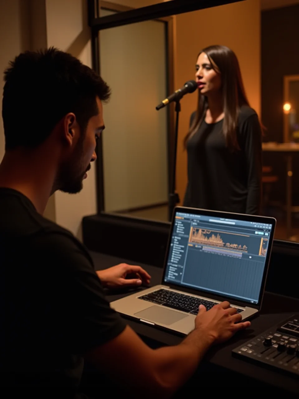 The MaterialLogix Music Studio entrance